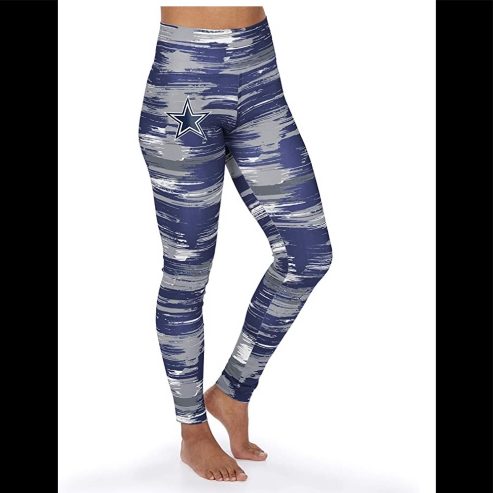 Dallas Cowboys Officially Licensed Women's NFL Brushed Paint Legging